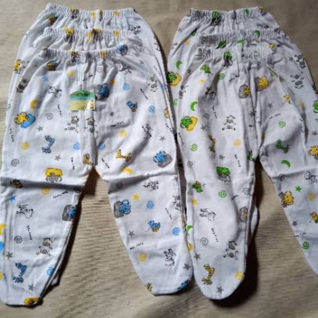 6 CELANA  PANJANG  BAYI  CELANA  KODOK CELANA  TUTUP KAKI  