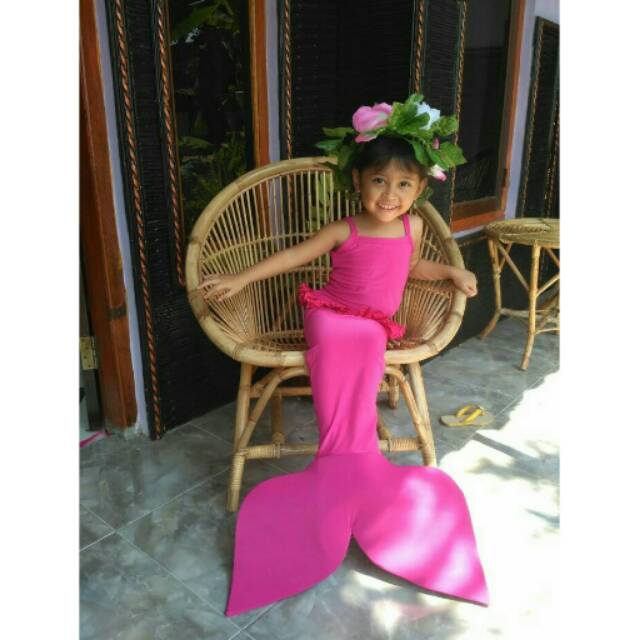 Baju duyung/baju mermaid anak