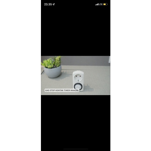 GAO STOP KONTAK TIMER MEKANIK 15GD/ACE GAO STOP KONTAK TIMER MANUAL/ACE TIMER MANUAL/ACE EASY SETTING COUNTDOWN TIMER/ALAT PENGATUR WAKTU/