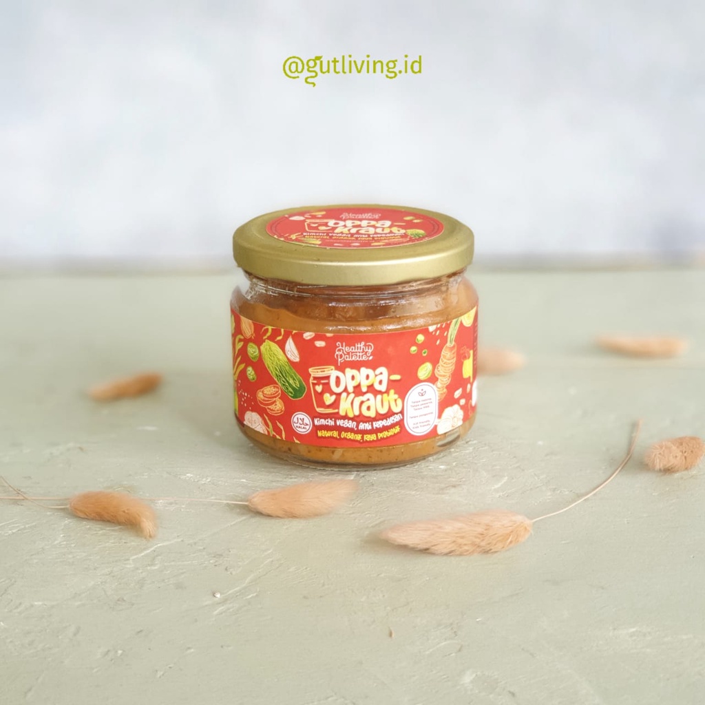 

Kimchi Vegan Halal Oppa Kraut (Tidak Pedas)