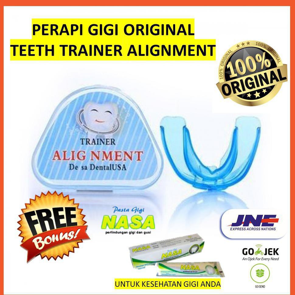 Asli ( Bisa Cod )  Perapih Gigi Behel Teeth Trainer Alignment Original Merapikan Tonggos Gingsul