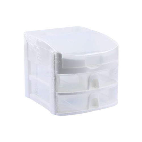 Krishome Laci Penyimpanan 2 Tingkat - Putih