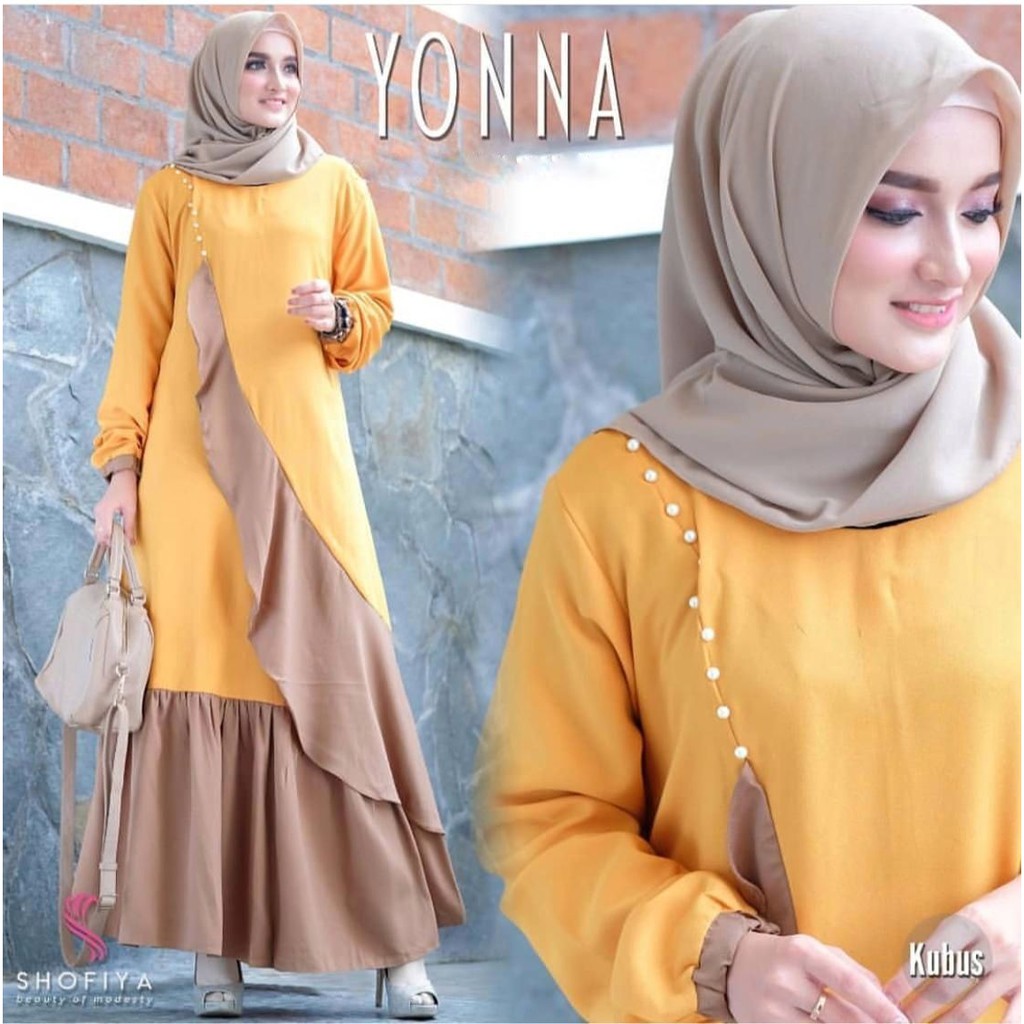 GAMIS MODEL TERBARU YONNA