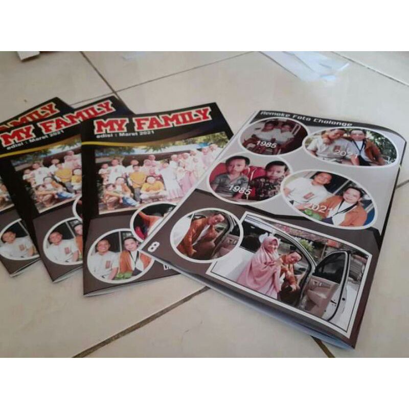 PHOTOBOOK MAJALAH/ALBUM FOTO/ALBUM FOTO NIKAH/FOTO KELUARGA