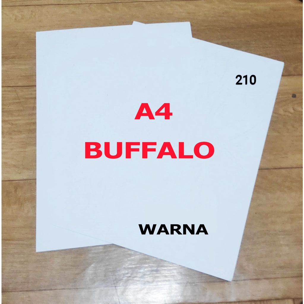 

PRINT COVER BUFFALO A4 210gr WARNA | JAKARTA BARAT