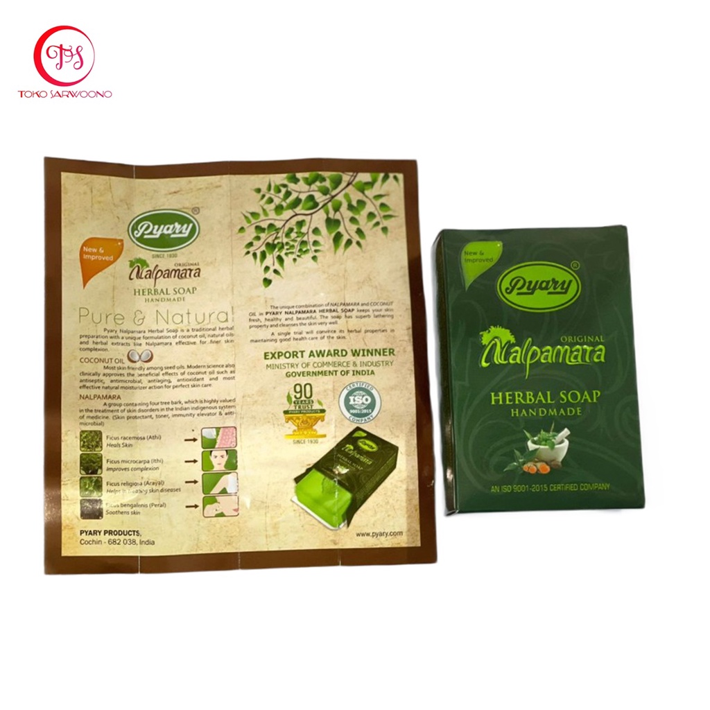 Pyary Nalpamara Herbal Soap - Sabun Arab