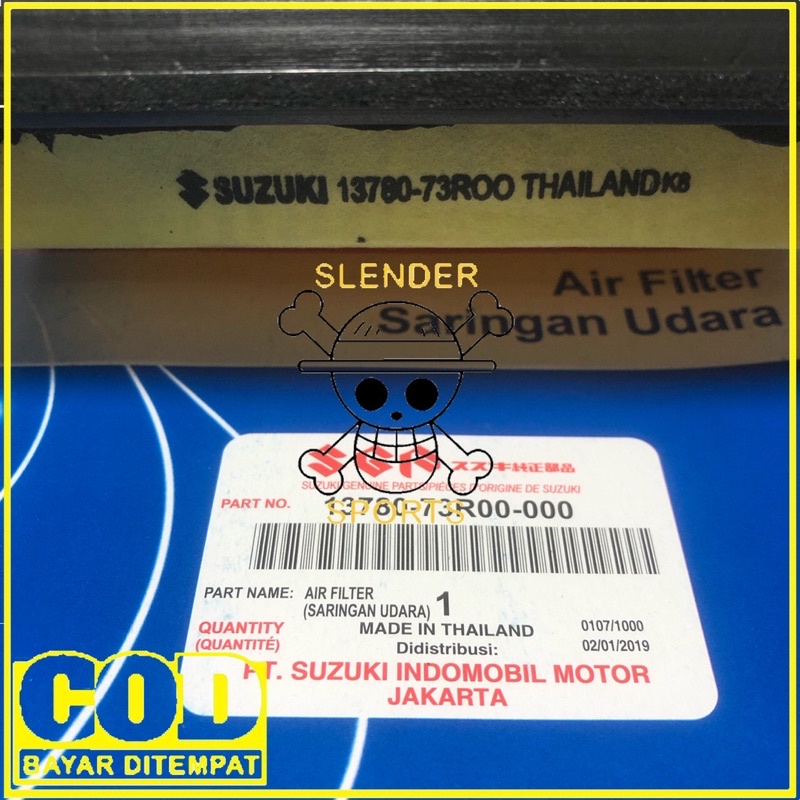 FILTER UDARA ALL NEW ERTIGA - AIR FILTER XL7 - FILTER UDARA SUZUKI XL7 ERTIGA NEW