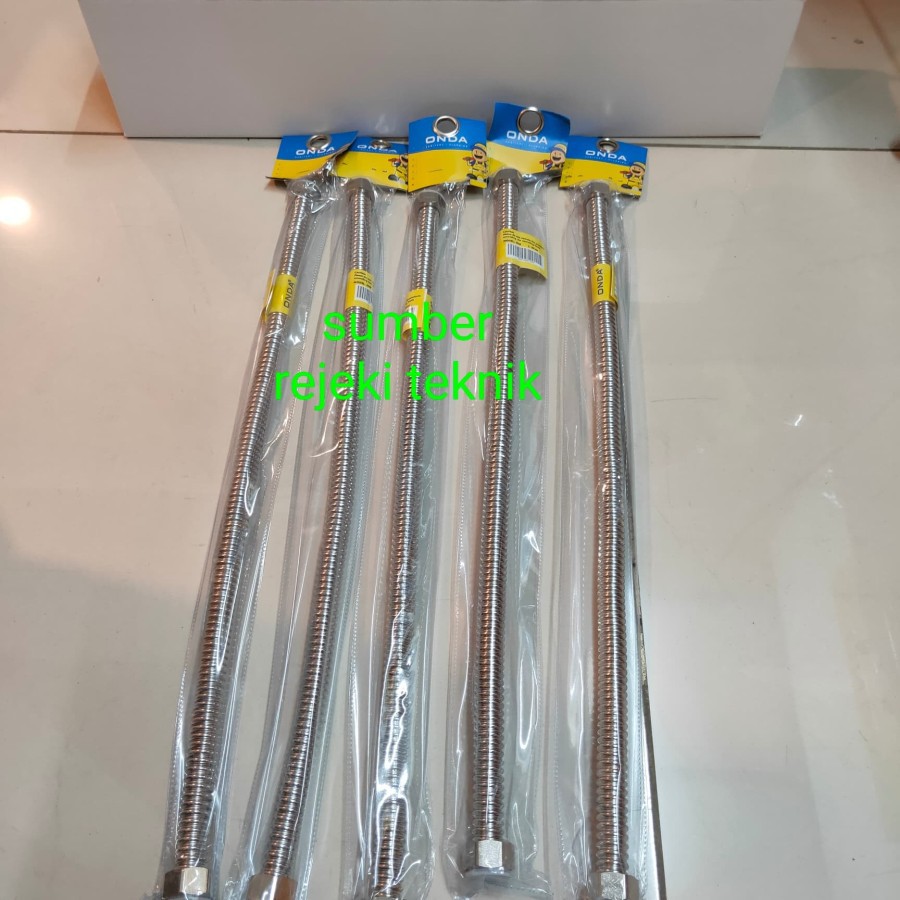 Flexible HWF (Hot Water Hose) 1/2&quot; panjang 40cm