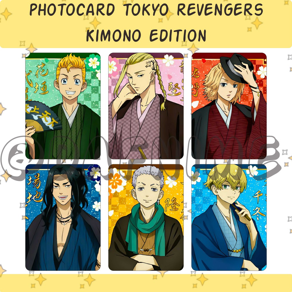 TOKYO REVENGERS KIMONO EDITION PHOTOCARD ANIME