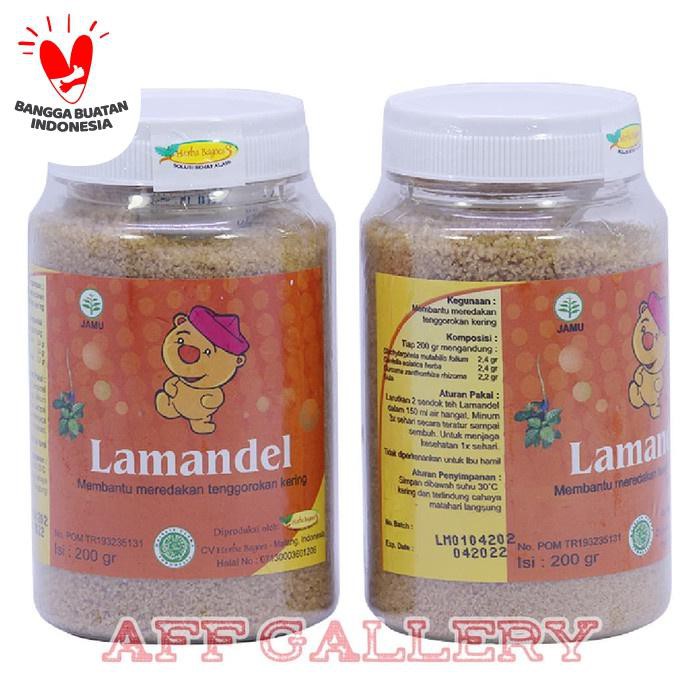 

Lamandel Bubuk Obat Herbal Atasi Amandel