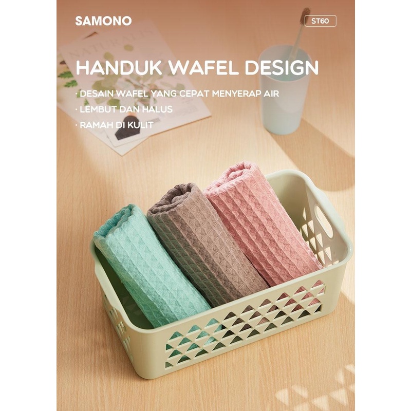 Samono ST60 Handuk Katun Mandi Dewasa Handuk Badan Lembut Magic Towel