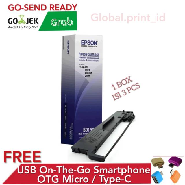 

Pita Epson PLQ 20 Print Ribbon Cartridge PLQ-20