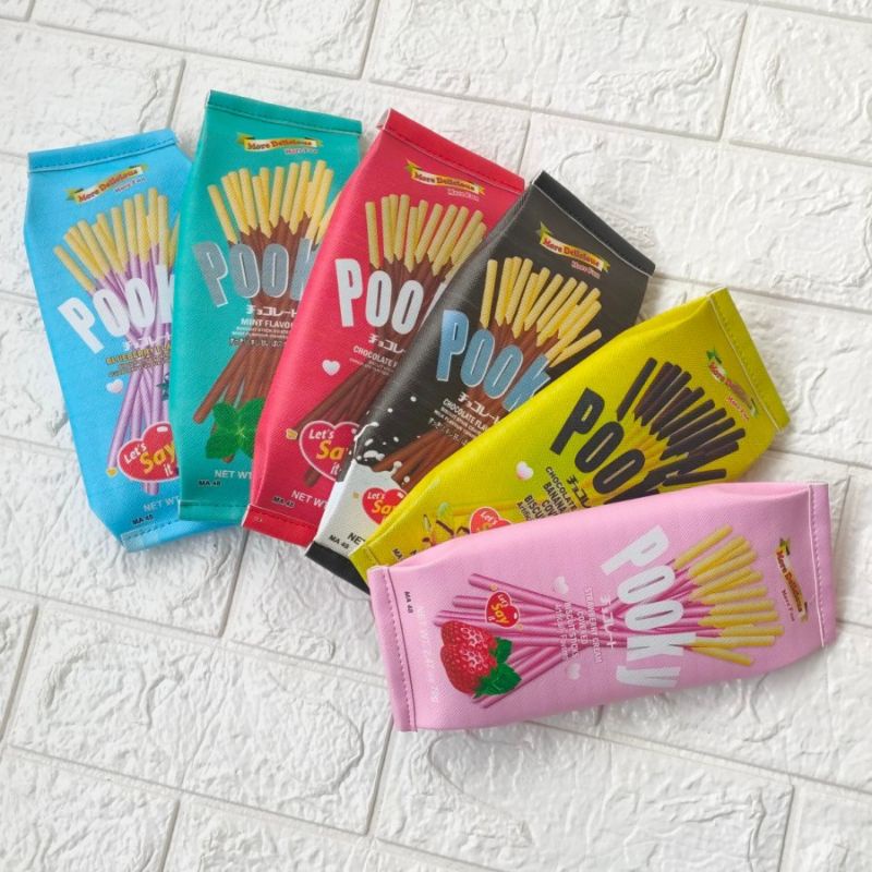 

tepak pensil motif makanan