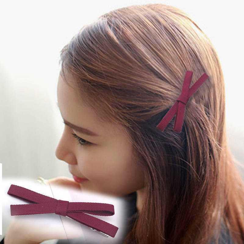 Grosir - F735 Jepit Rambut Pita Ala Korea / Aksesoris Jepitan Hair Clip / Jepitan Pita / Aksesoris