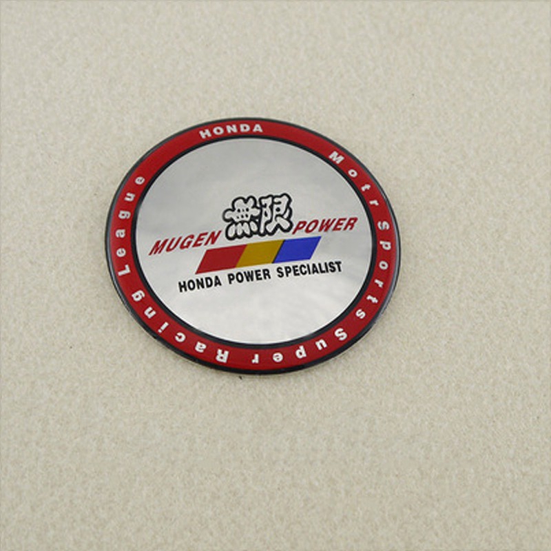 Stiker Emblem Logo Mugen Power Honda Civic Accord Vezel Xrv Crv Ukuran 4x65mm