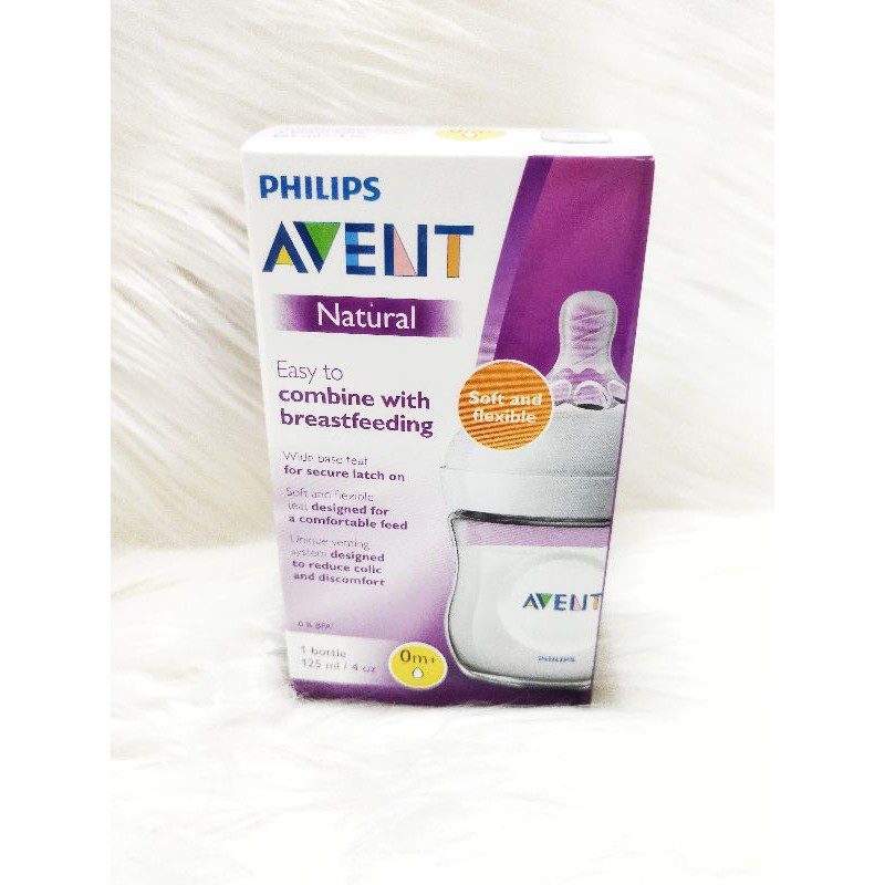 Botol Philips Avent Natural 125ml Dot Bayi Avent