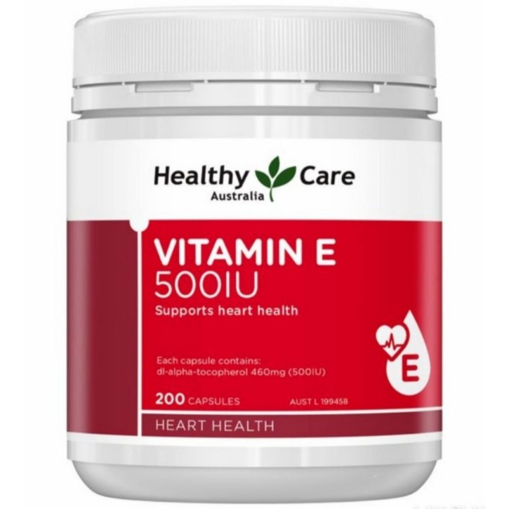 Healthy Care Vitamin E 500IU Australia