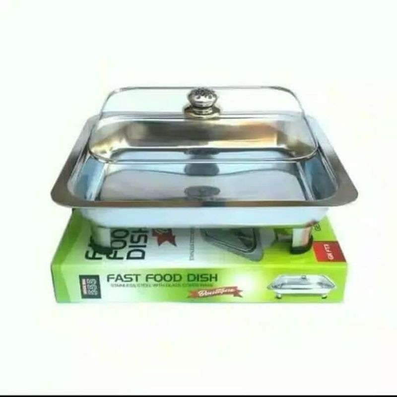 Fast Food Dish Hock Wai 555 Tempat Prasmanan GN FT3