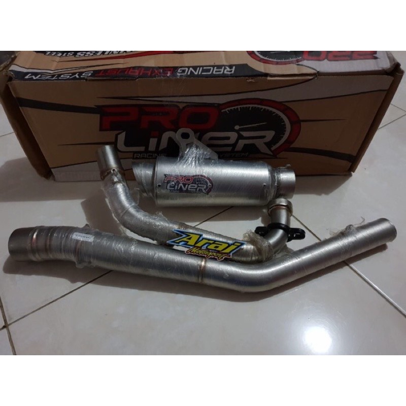 Knalpot Proliner TR1 Pro All New Satria Fu MP1