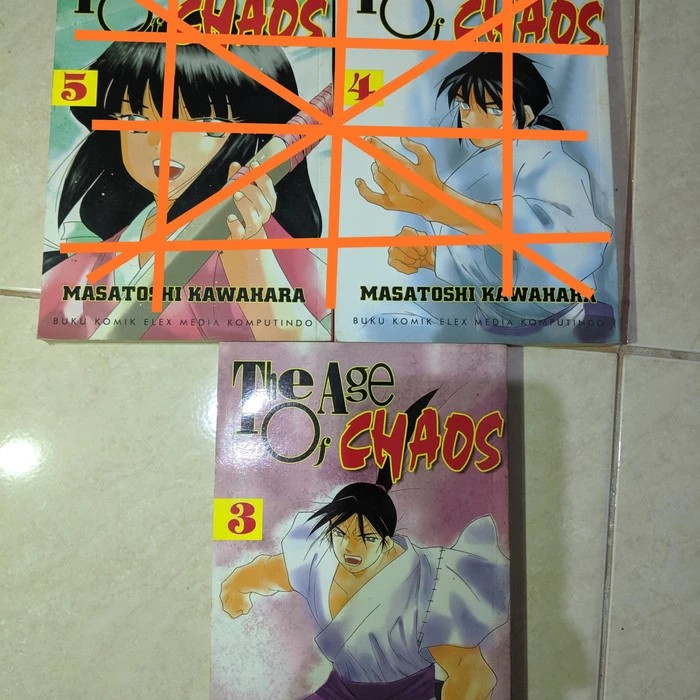 Komik The Age Of Chaos Vol. 3, 4, 5