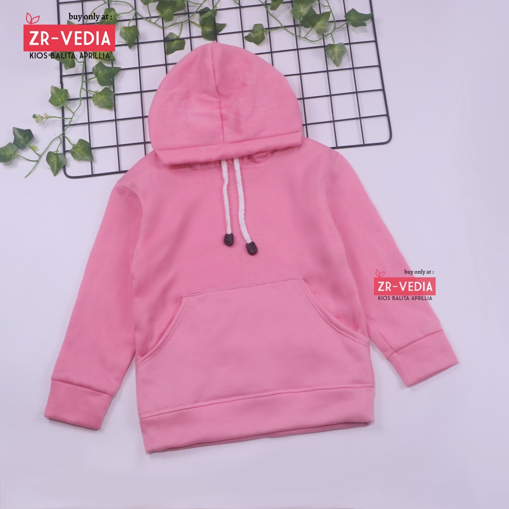 Hoodie Anak Polos uk 6-7 Tahun / Universal IMPORT Baju Hangat Anak Laki Perempuan Sweater Panjang