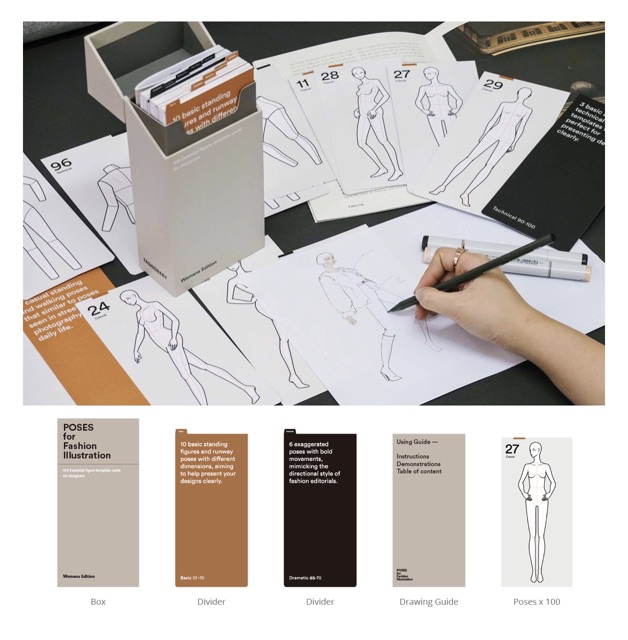 Poses For Fashion Illustration Womens Edition Shopee Indonesia