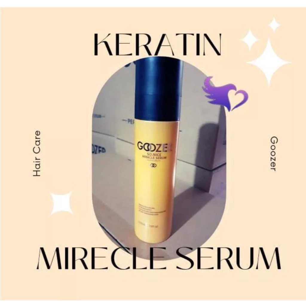 Keratin Miracle Serum Goozer Vitamin Rambut