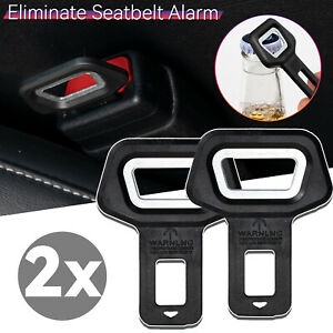 Seat belt buckle alarm buzzer stopper / pembuka botol minuman vbmo hitam