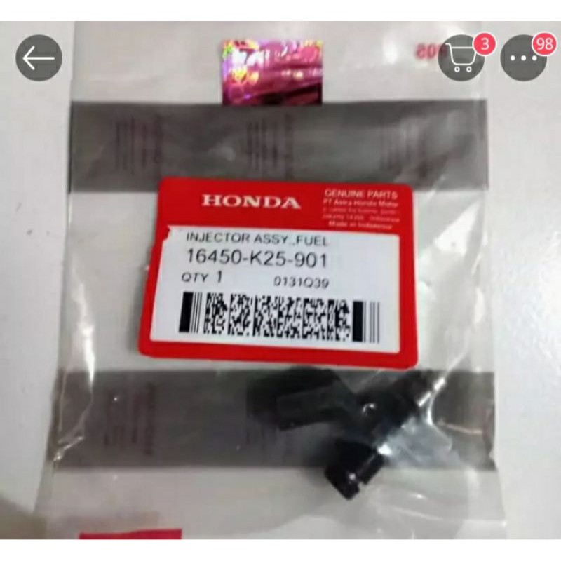 injektor beat fi/k25 asli