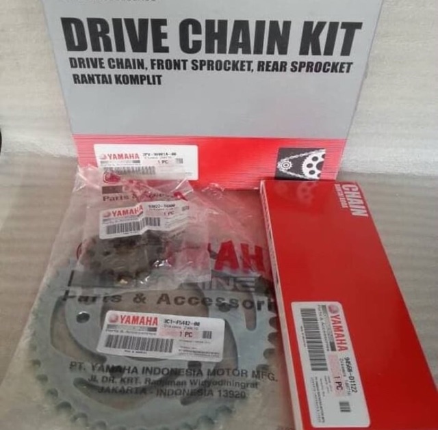 GEAR GIR SET JUPITER MX KING ASLI ORI YAMAHA 2PV W001A 00