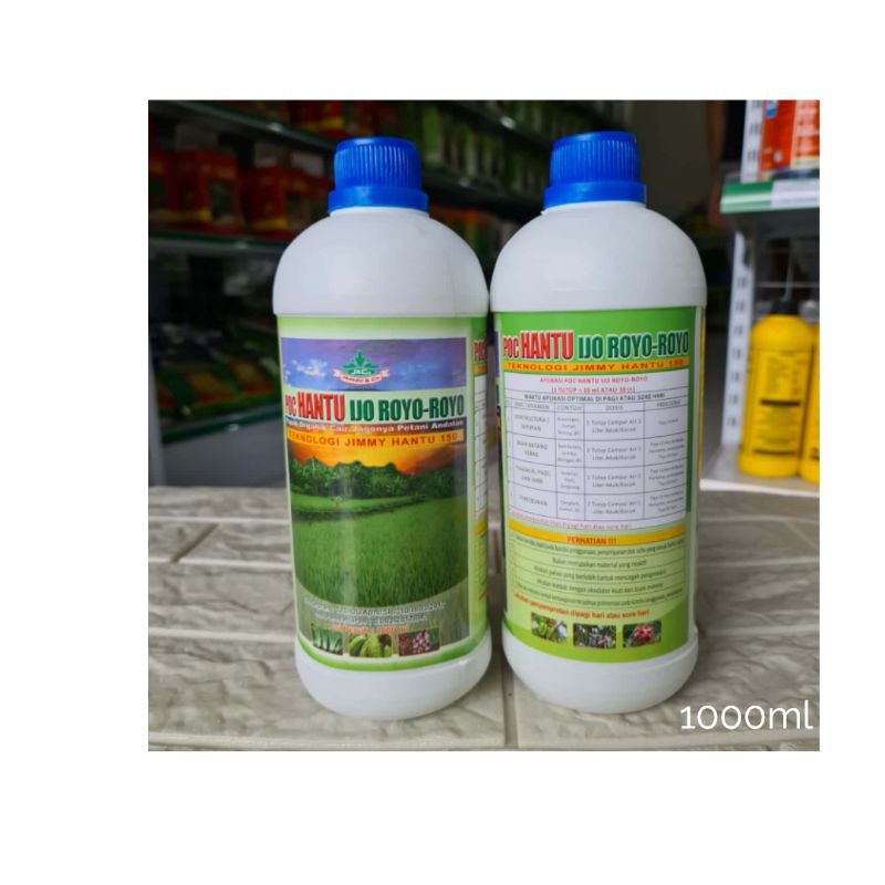 Pupuk Organik Cair POC HANTU 1000 ML Produk Asli Pupuk JIMMY HANTU POC HANTU
