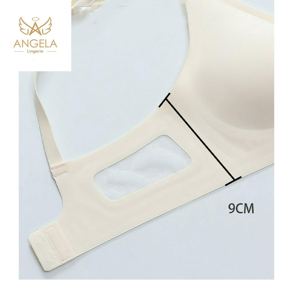 ANGELA PREMIUM JAPAN Bra BH Push Up Tanpa Kawat Wanita Bikini Sport Beha Lingerie Korea Fashion Bralette Remaja Perempuan Sexy Pakaian Dalam COD Renang Motif Cewek Pita Bunga Murah Lovey Tali Jumbo