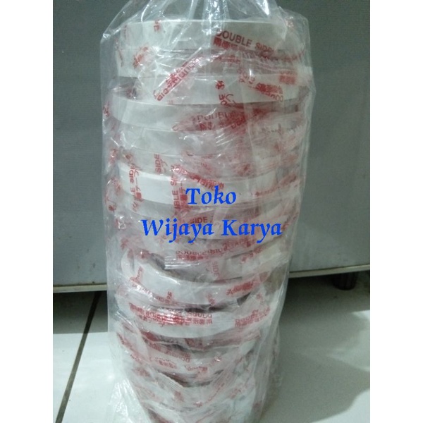 

Double tape Sazanami 12mm x 8m / pak isi 24 pcs