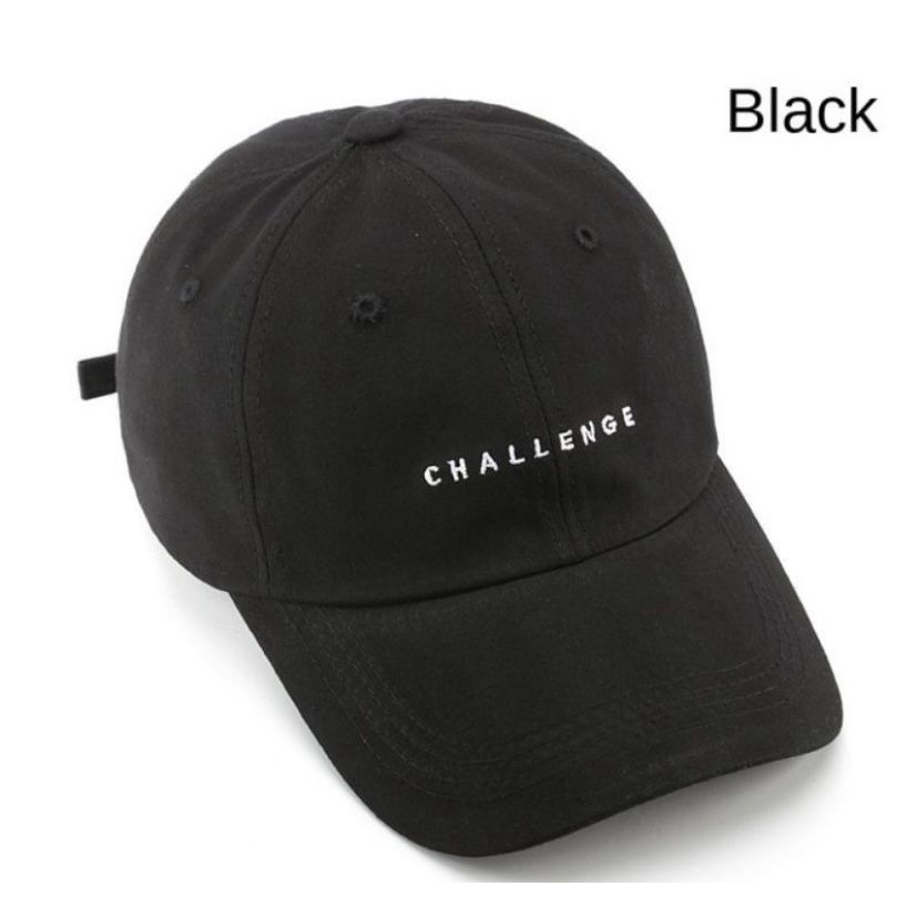 (bisa cod)Topi pria wanita challenge selebram/topi santai gaya korea terbaru