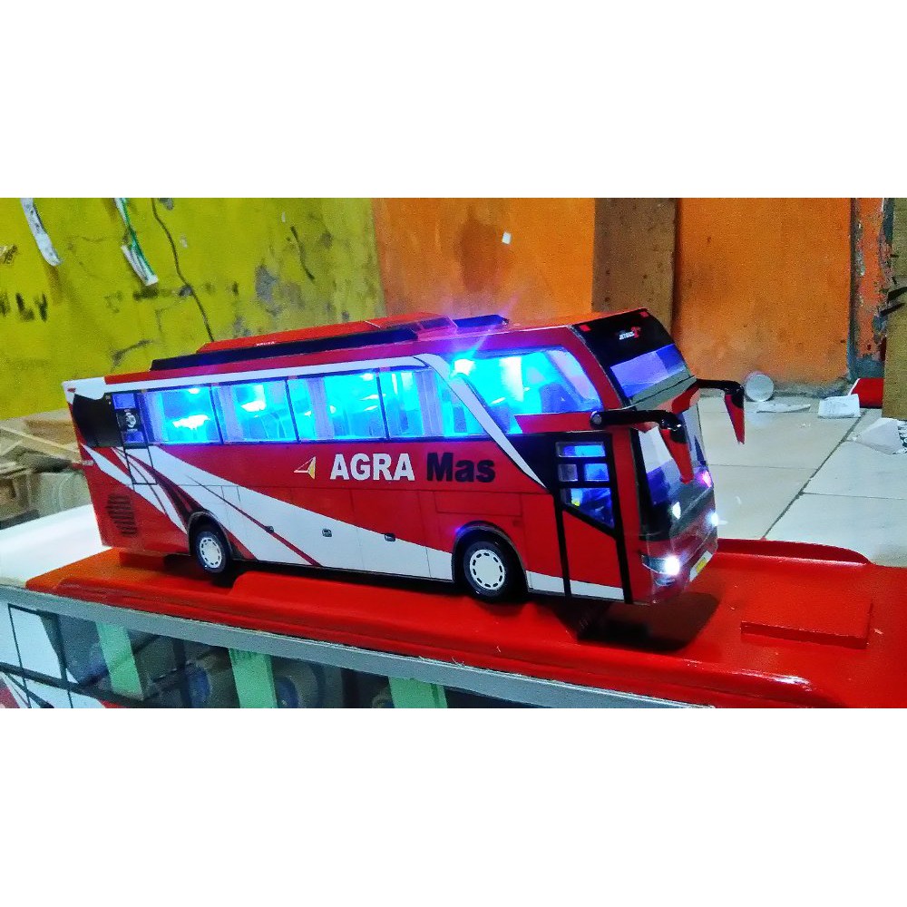 Miniatur Bus Rc Murah Agra Mas | Miniatur Bis Remot | Miniatur Bis Agra | Miniatur Bis Mainan