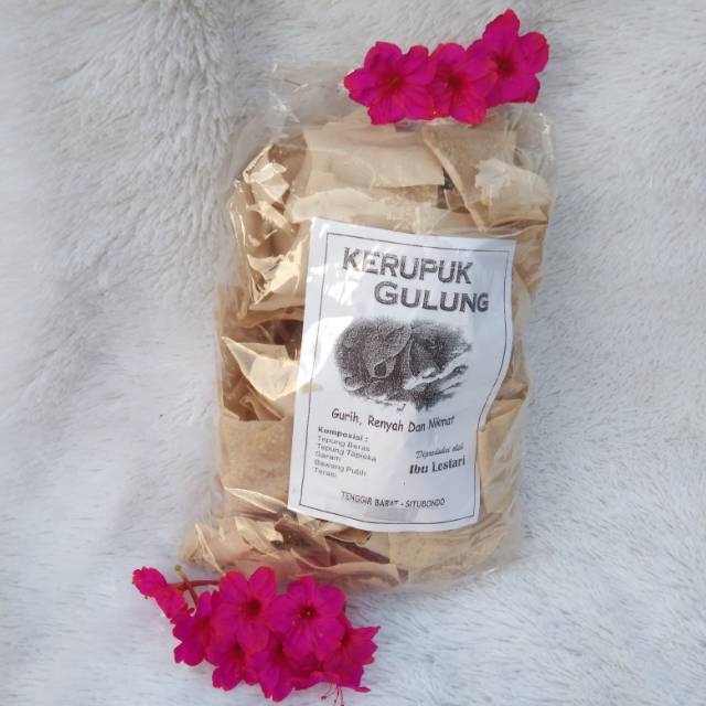 

Kerupuk inul / kerupuk GULUNG