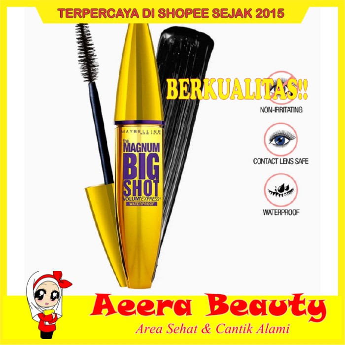 GRATIS ONGKIR MAYBELLINE Magnum Big Shot Mascara ORI / Maskara Waterproof AK0741