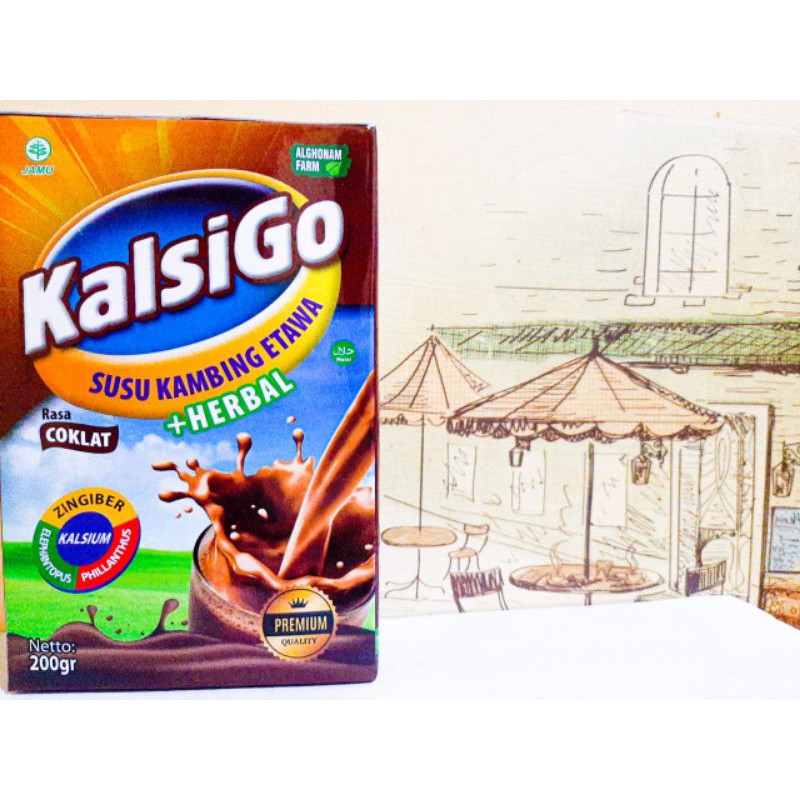 

kalsigo 200gr susu kambing asli 100%