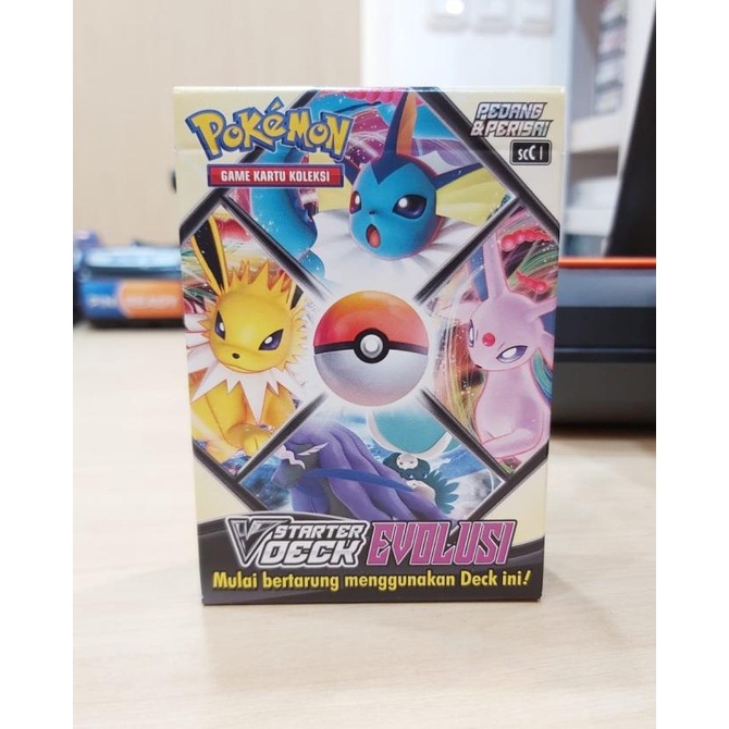Pokemon Tcg Indonesia V Starter Deck Evolusi Scc New Mainan