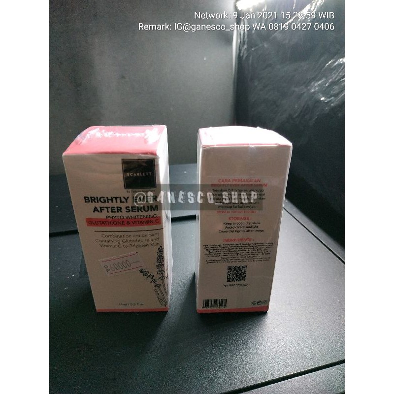 scarlet serum brightly scarlet serum acne