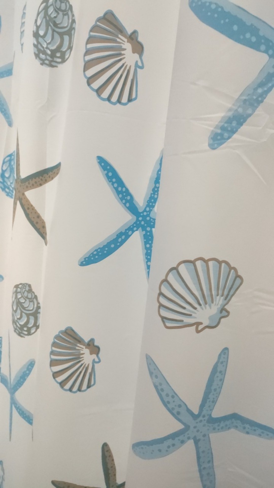 (anti Air)gorden  Kamar Mandi -bintang Laut- 180x180 Cm