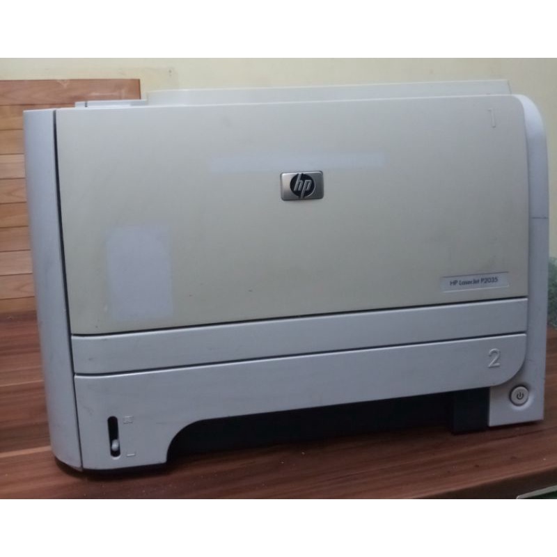 Printer laserjet 2035 N network siap pakai full toner dengan port network