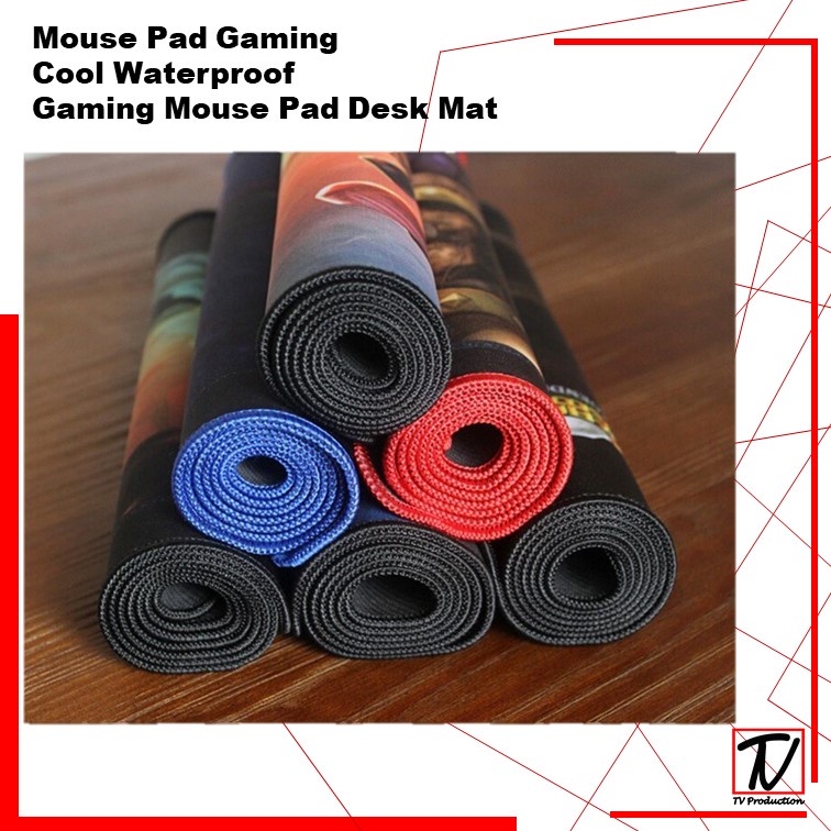 Mouse Pad Gaming  Cool Water Mouse Pad Waterproof Xl 30x80