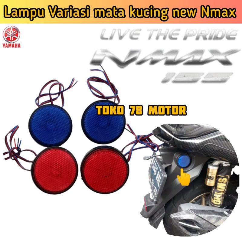 Lampu Variasi mata kucing nmax new 2020-2023