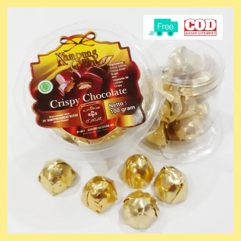 Jual Cokelat Permen Rasa Manis Crispy Kemasan Cup Gram Shopee Indonesia