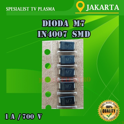 Dioda M7 IN4007 4007 SMD SMT Diode