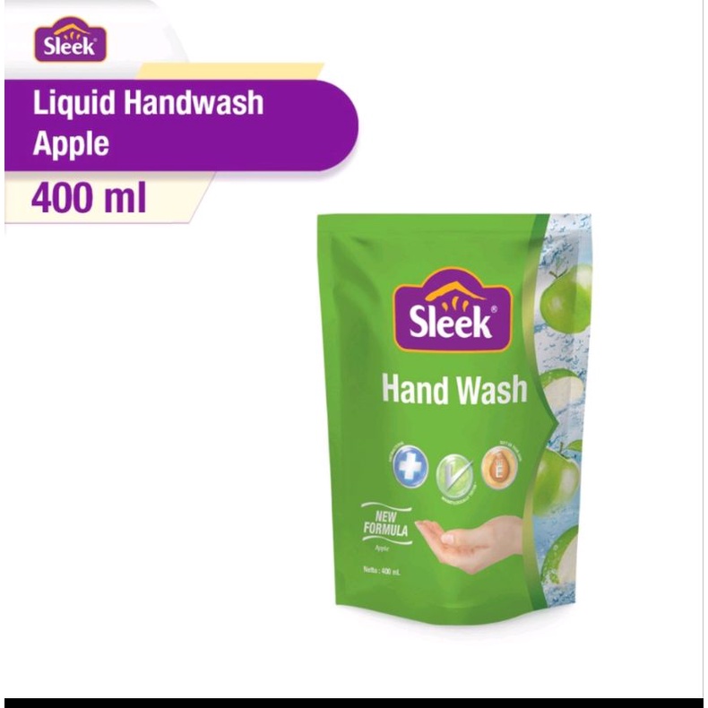 Ciyee.. SLEEK Hand Wash Antibacterial REFILL 400ml ( 3 Variant) / Sabun Cuci Tangen Sleek