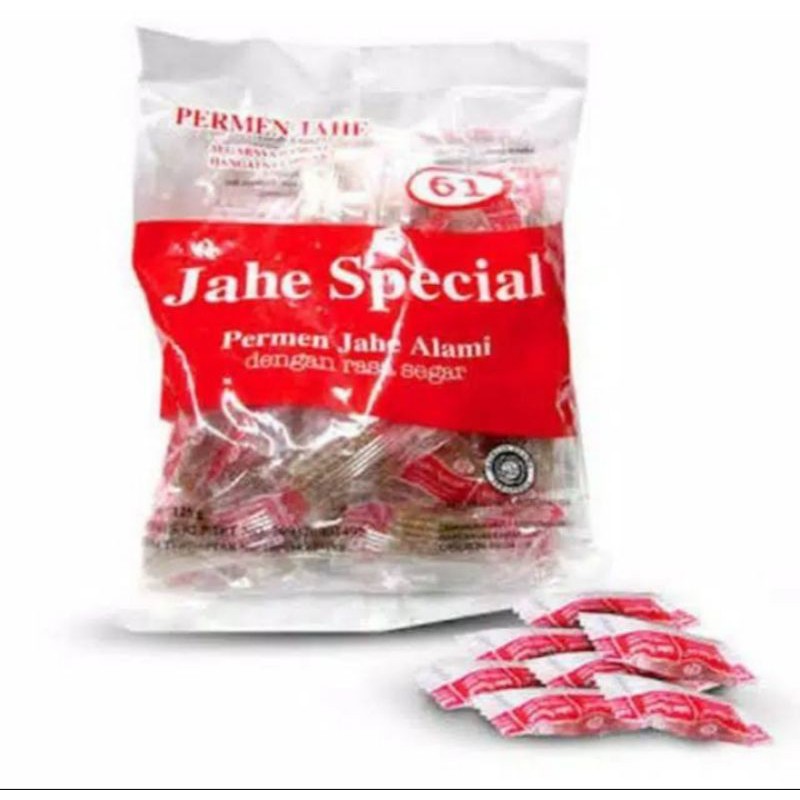 

Permen Jahe Spesial 61 | 125gram