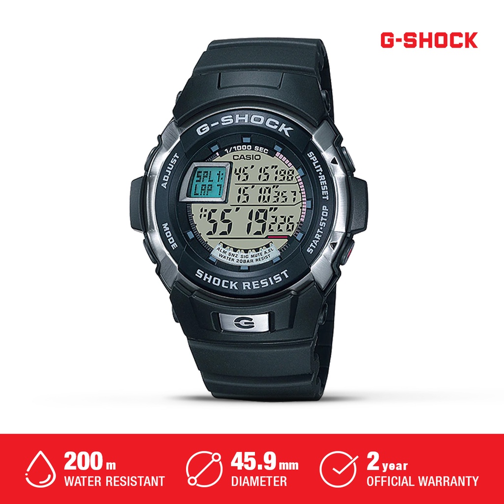 Casio G-Shock Jam Tangan Pria G-7700-1DR Waterproof