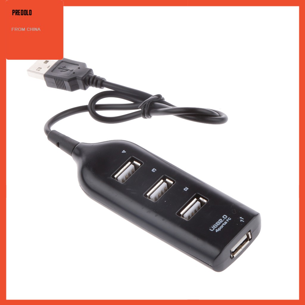 Kabel Adapter Konektor Splitter 4 Port Usb Hub 2.0 Untuk Pc Komputer